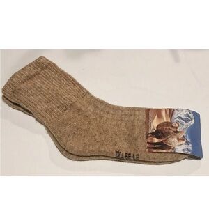 Camel wool blend thermal socks beige 37-39 Mongolia